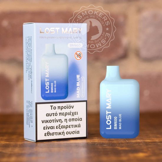 Mad Blue 20mg (Salt Nic) by Lost Mary